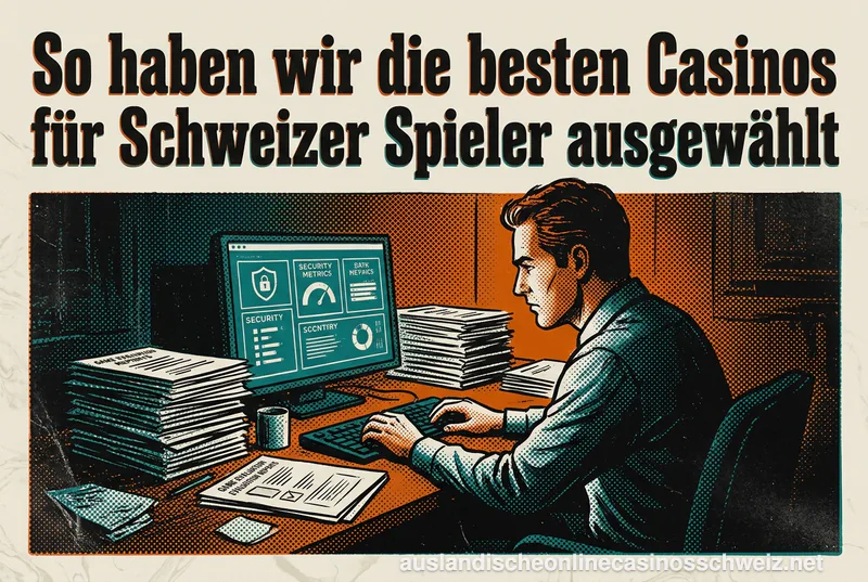 So haben wir die besten Casinos für Schweizer Spieler ausgewählt